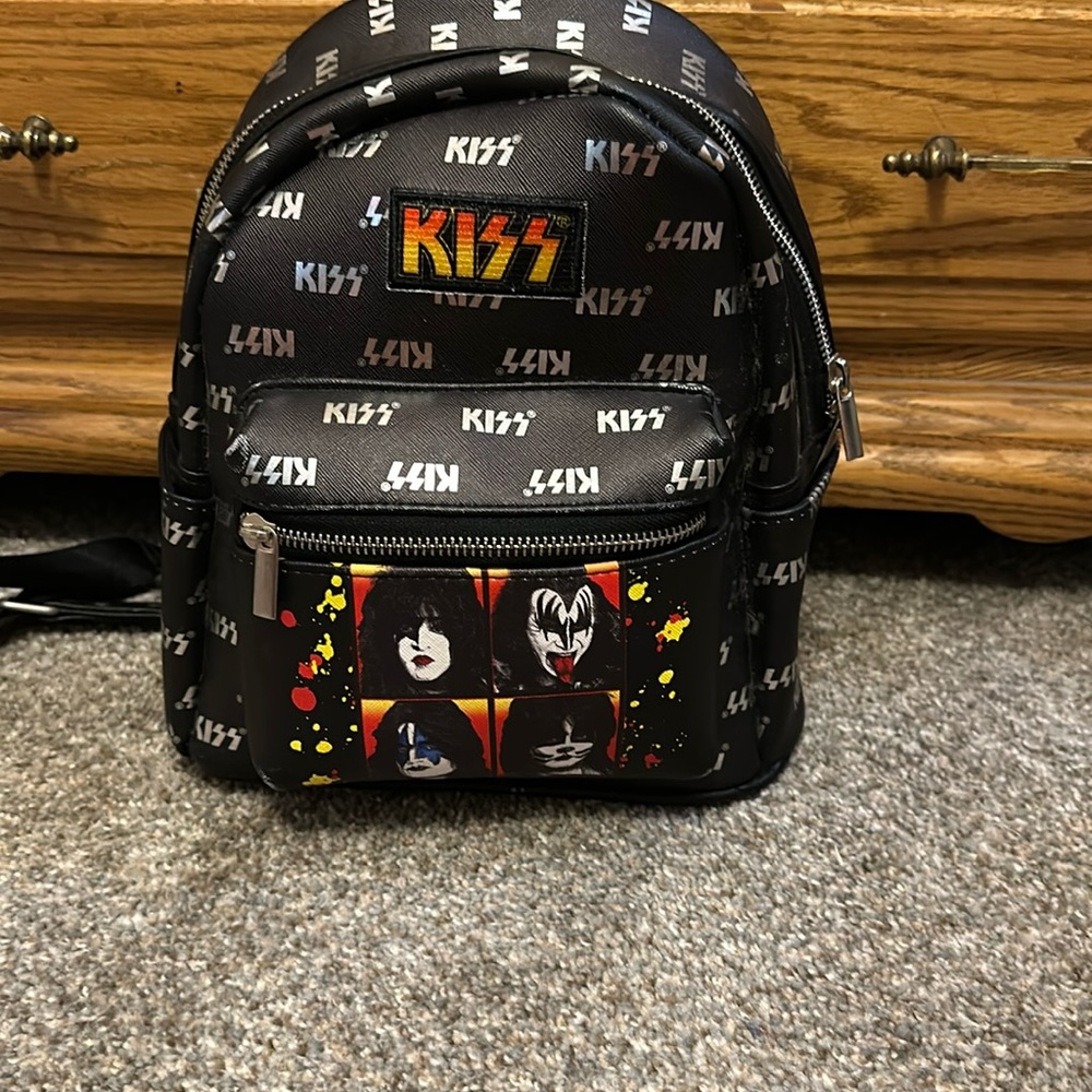 The band Kiss mini book bag